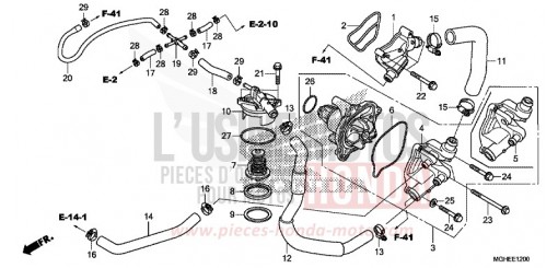 POMPE A EAU VFR1200XDE de 2014